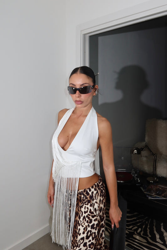 White BAY WATCH top