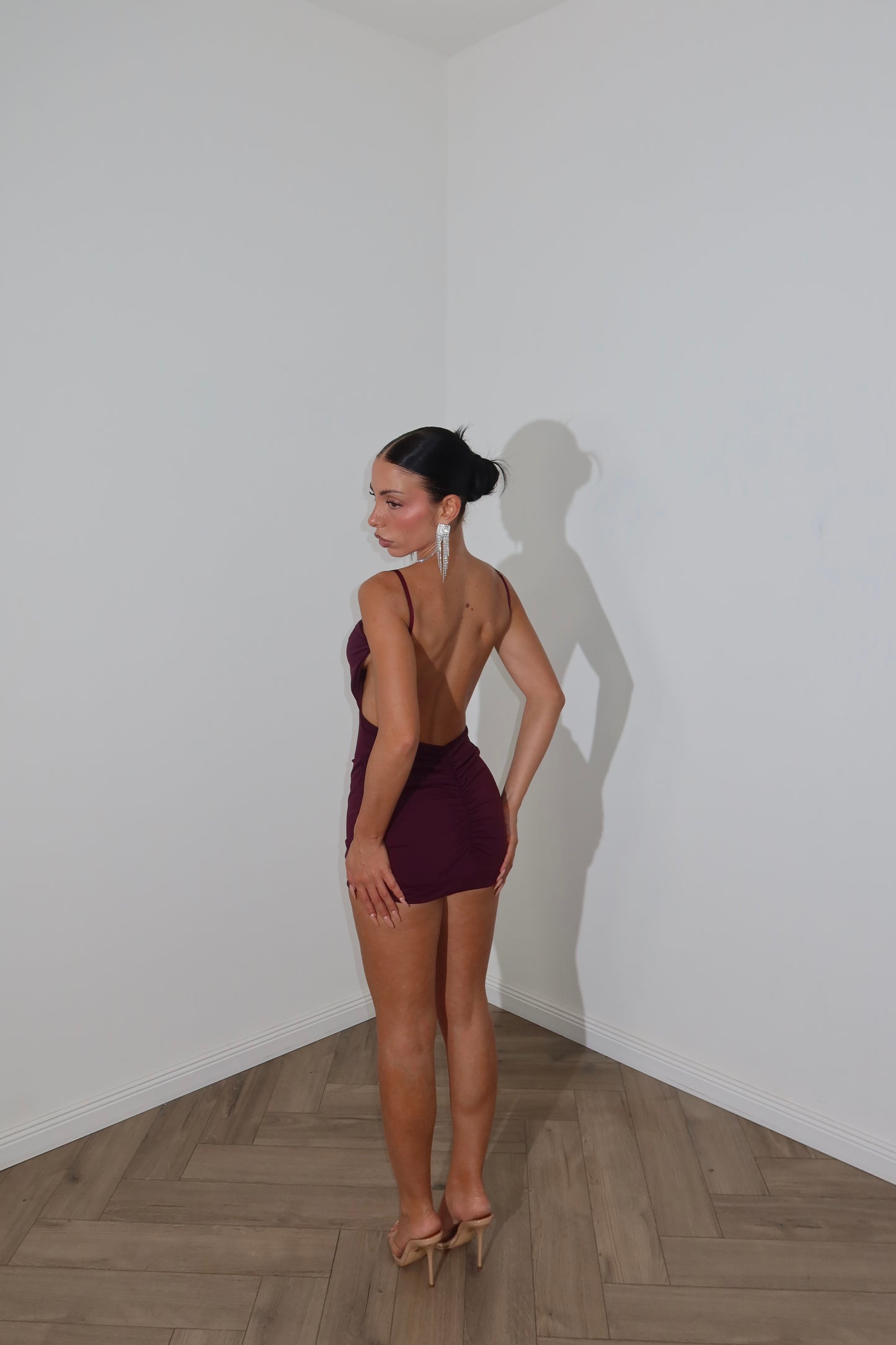 MiniDress MARCELA wine
