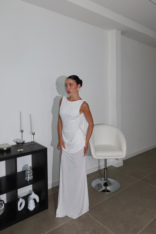 LongDress IMPERIAL bianco