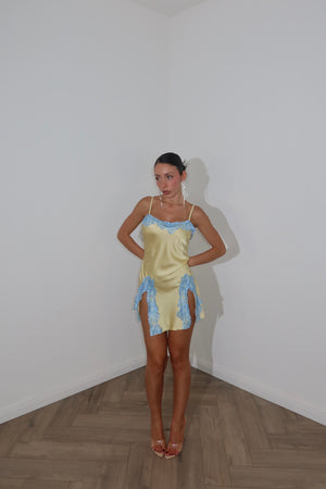MiniDress REINA giallo