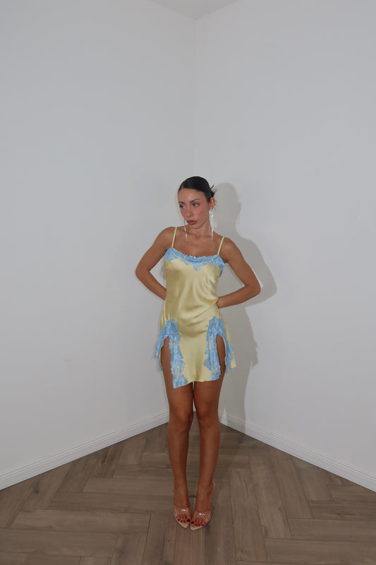 MiniDress REINA giallo
