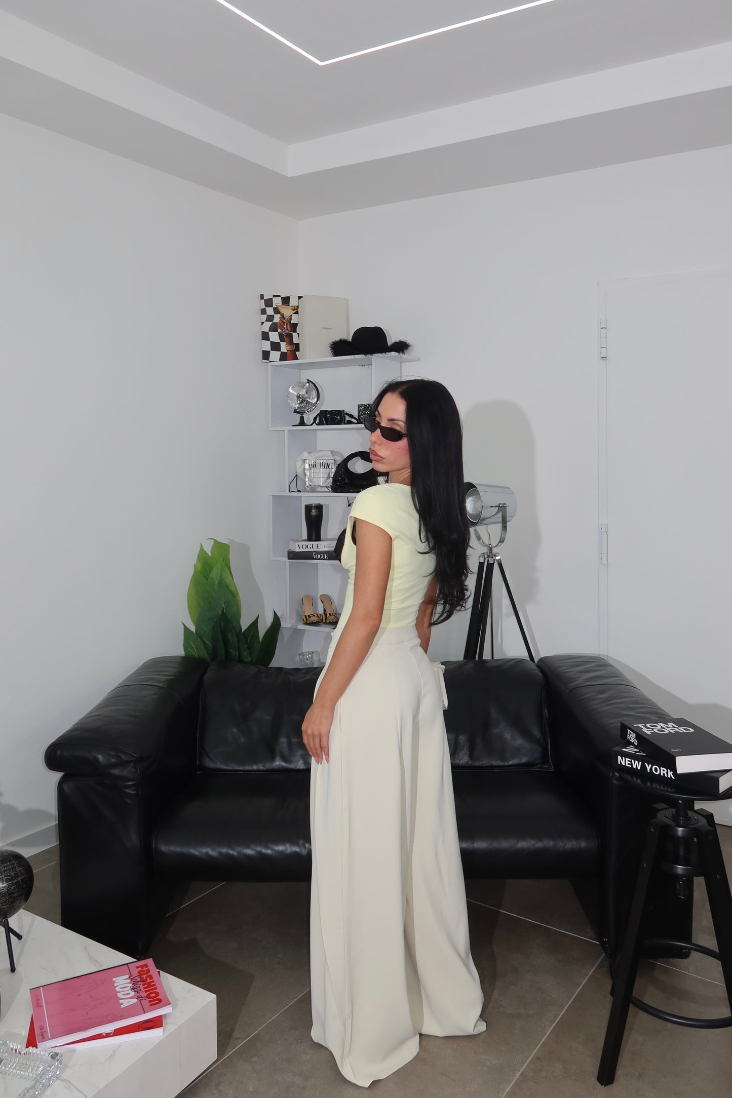 Pants REBEKAH panna