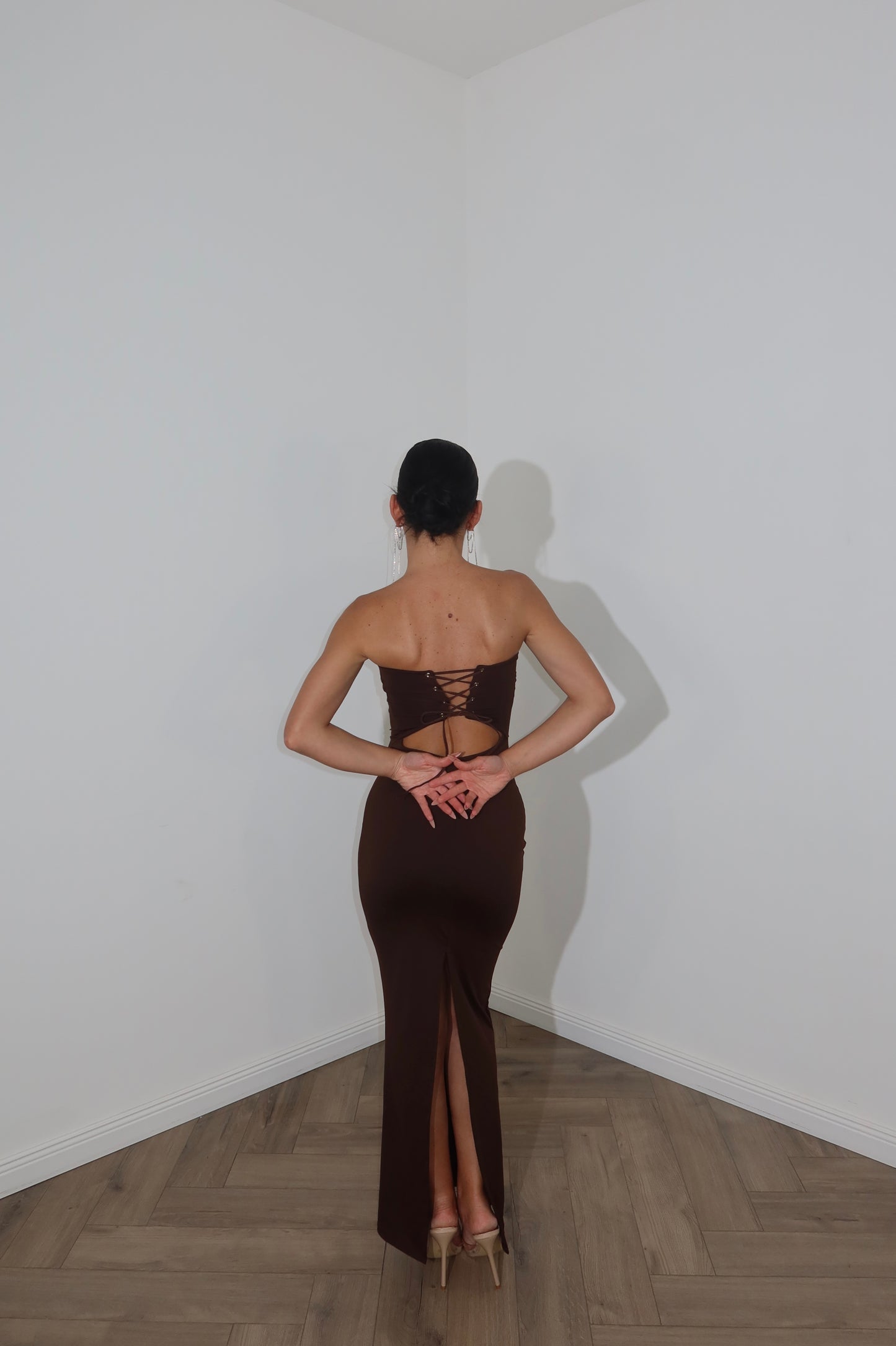 Longdress LENA choco