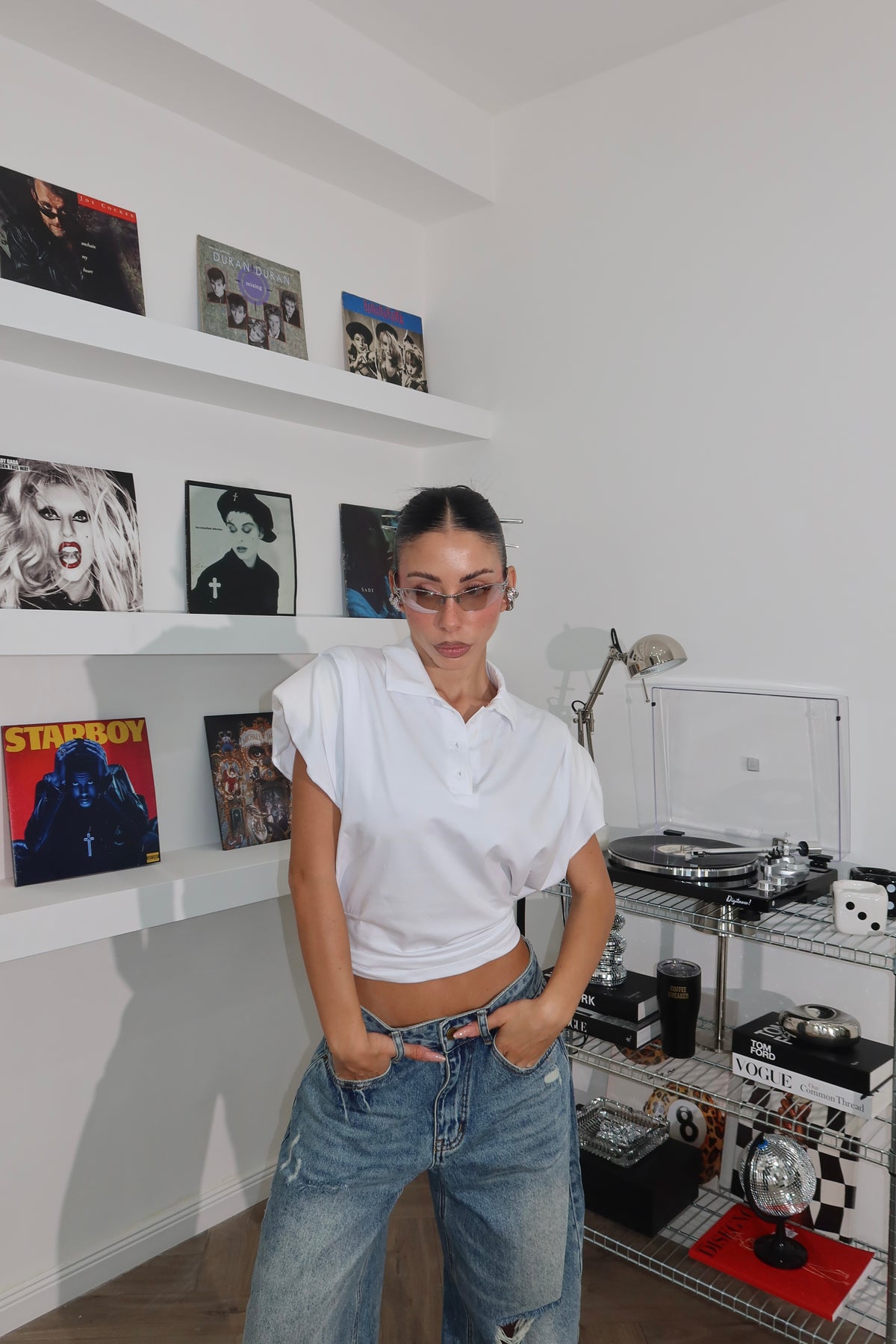 Maglia POLO bianca
