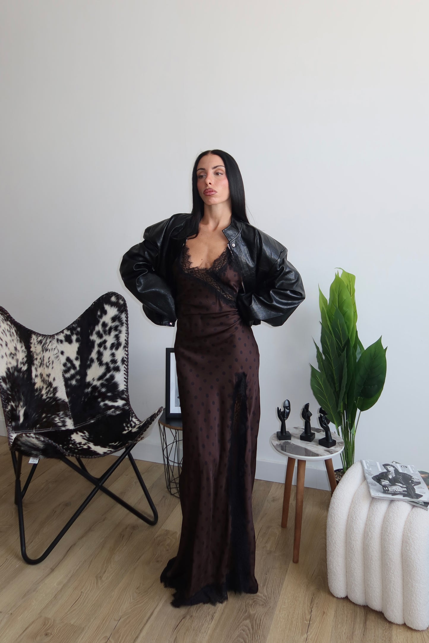 LongDress SENSUALITA' choco