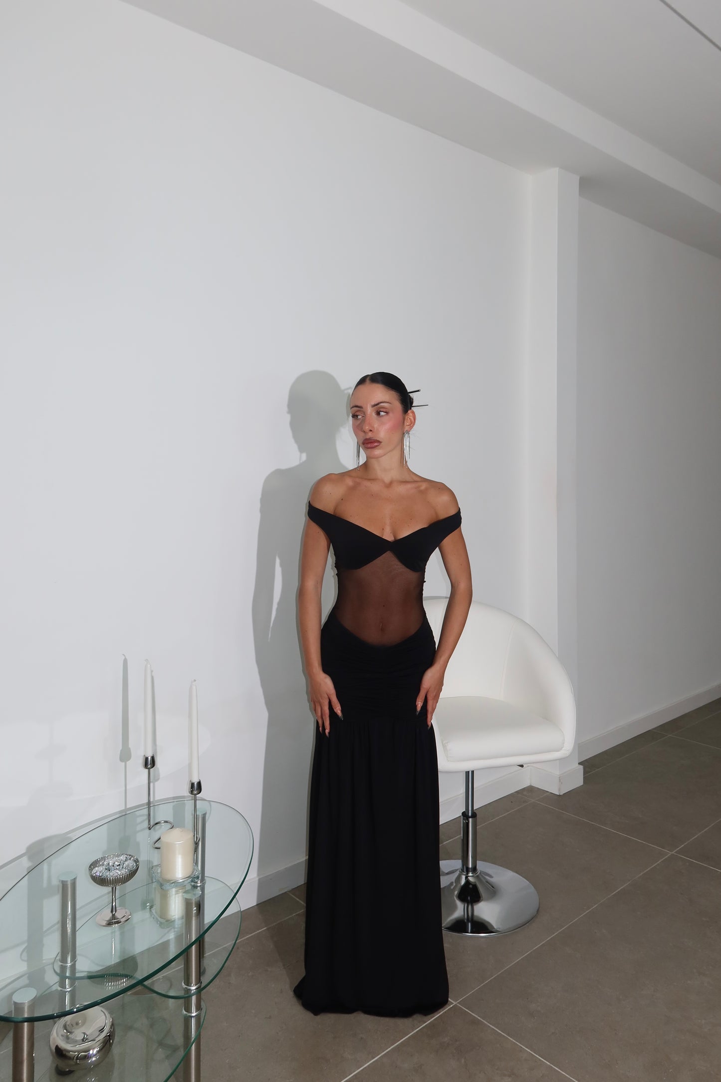 LongDress LEANDRA nero
