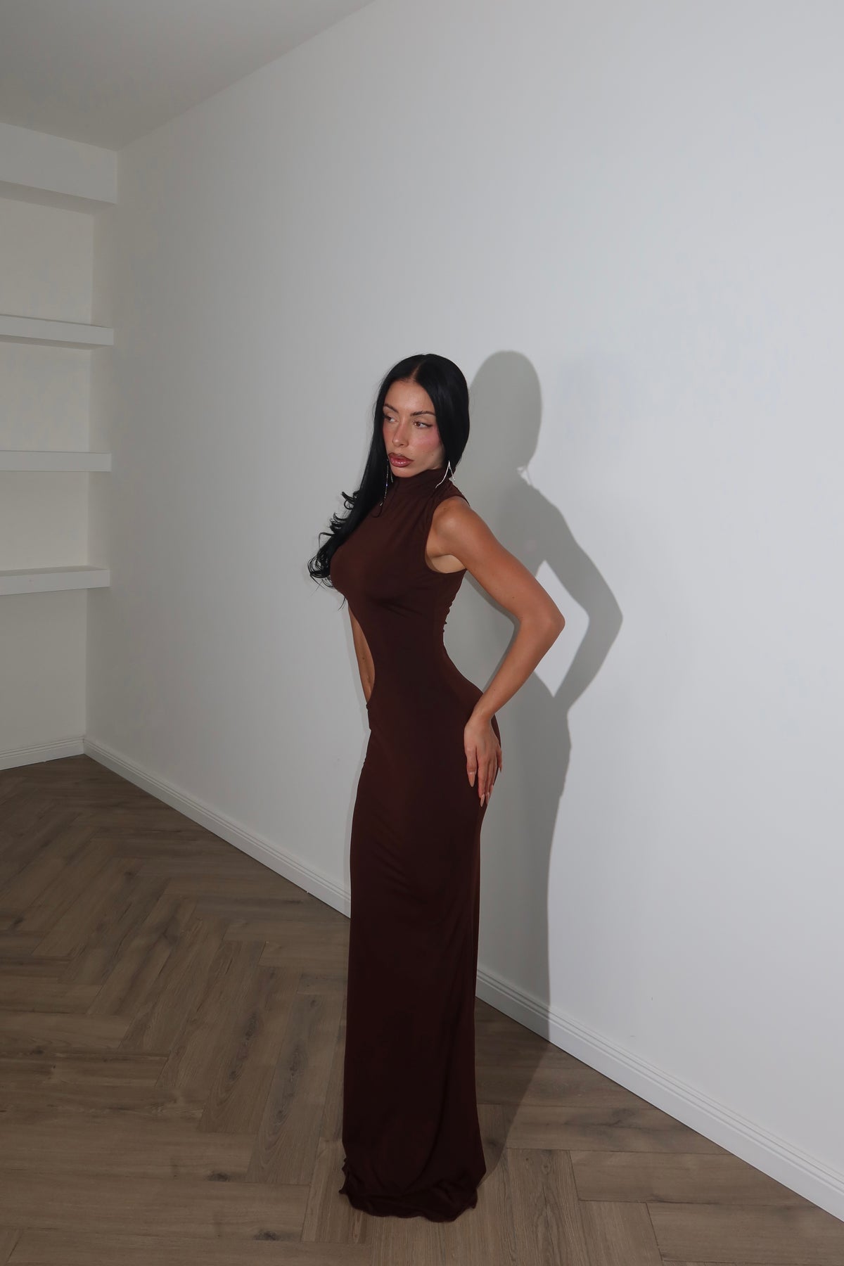LongDress ARTEMIS choco