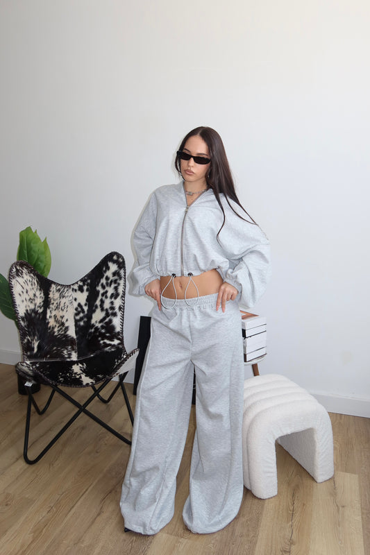 Cordset GYM LIFE grigio