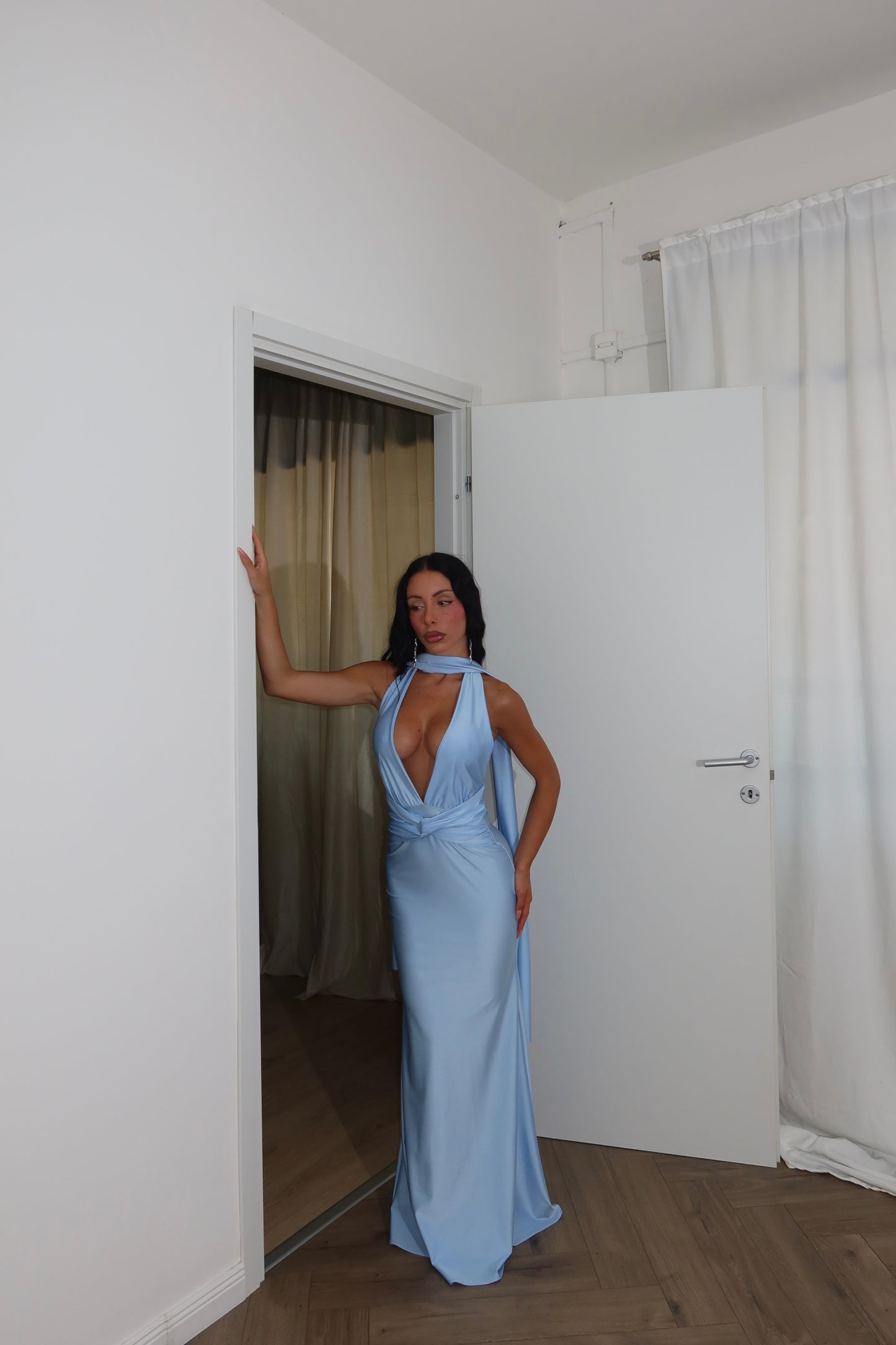 LongDress KIRA azzurro