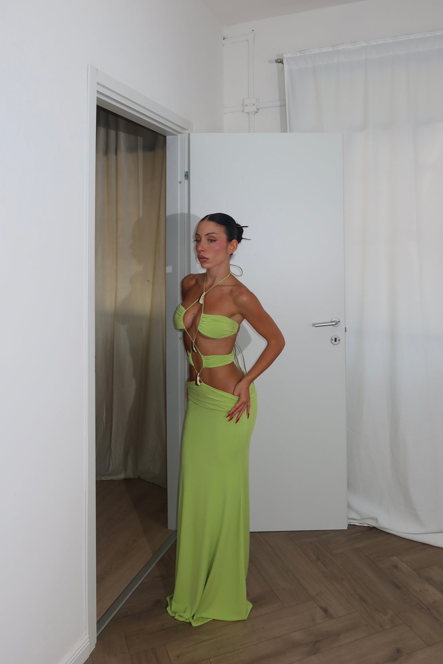 LongDress VENICE verde