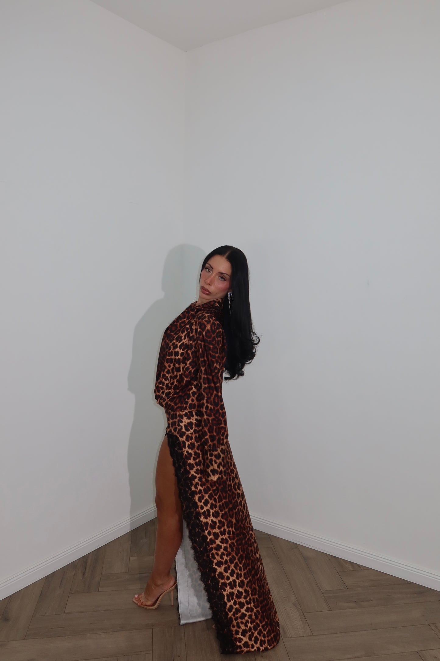 LongDress VICTORIA leopard