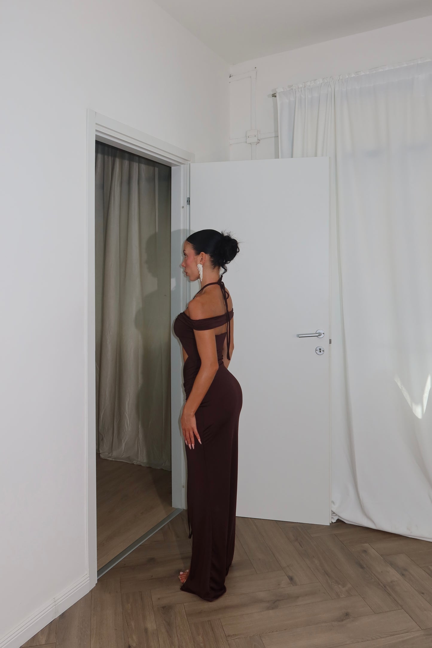 LongDress AROA choco