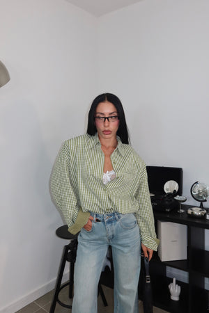 Camicia QUADRI verde