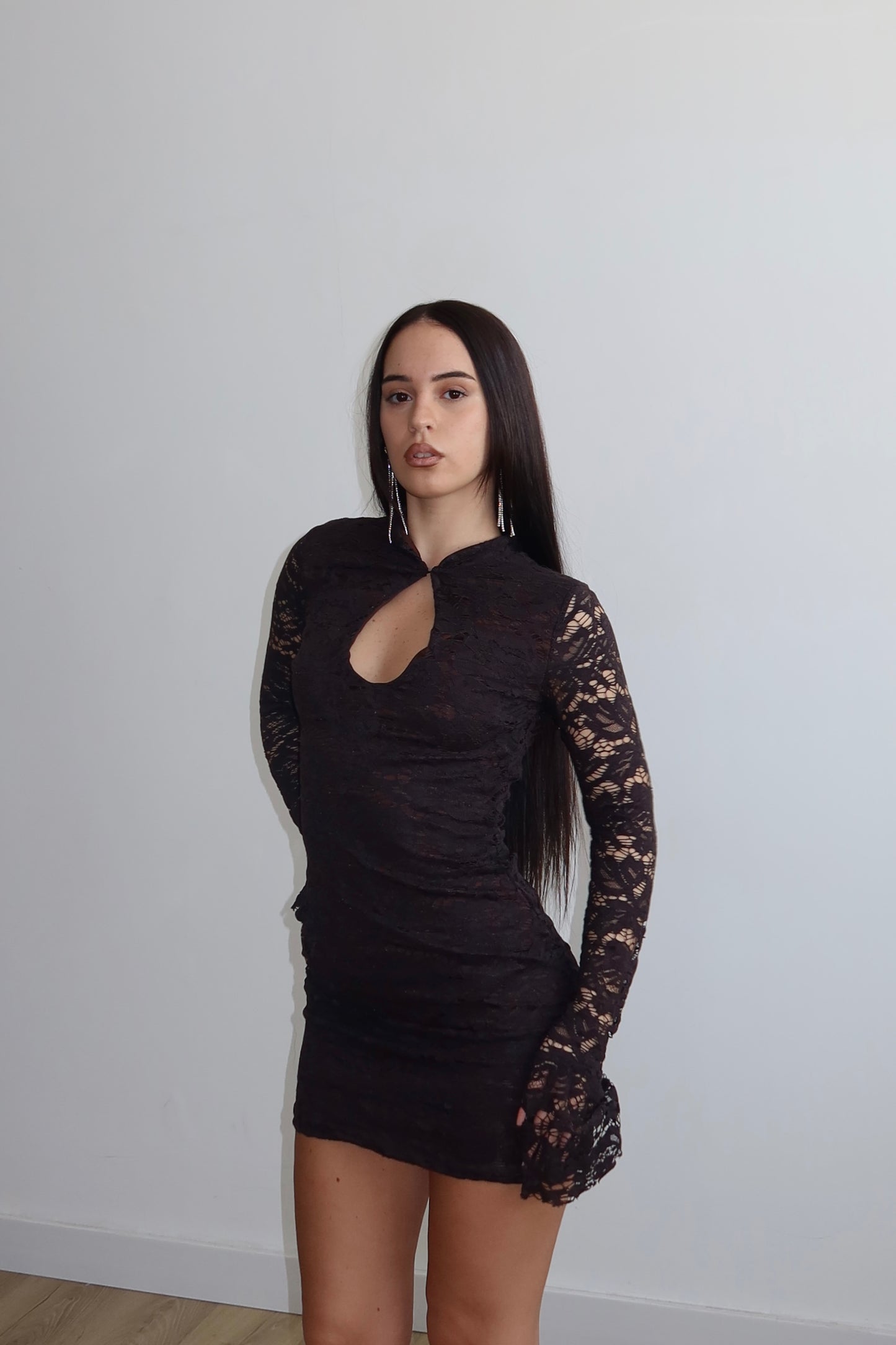 Dress FUEGO choco