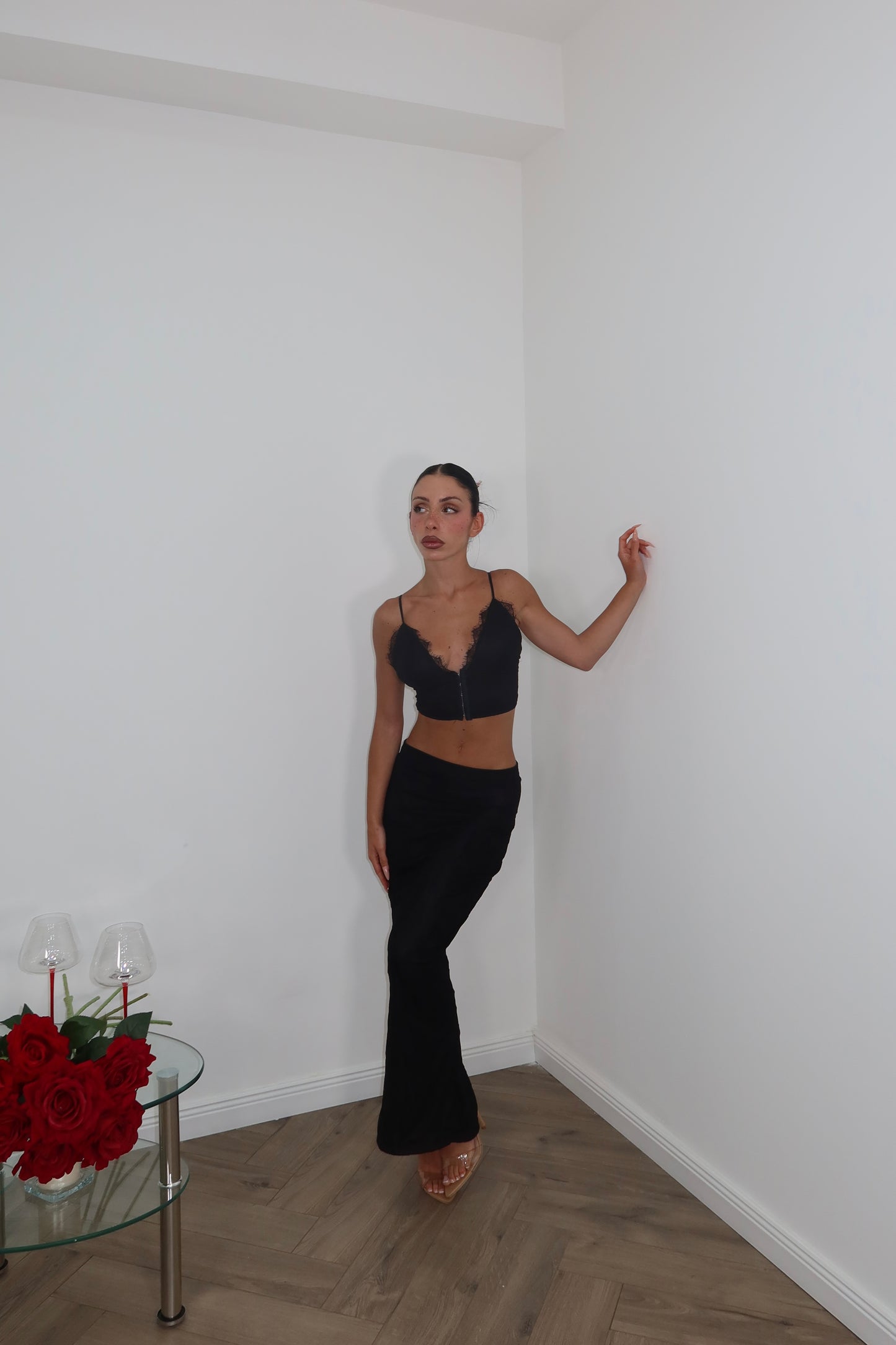 Cordset CRESSIDA nero