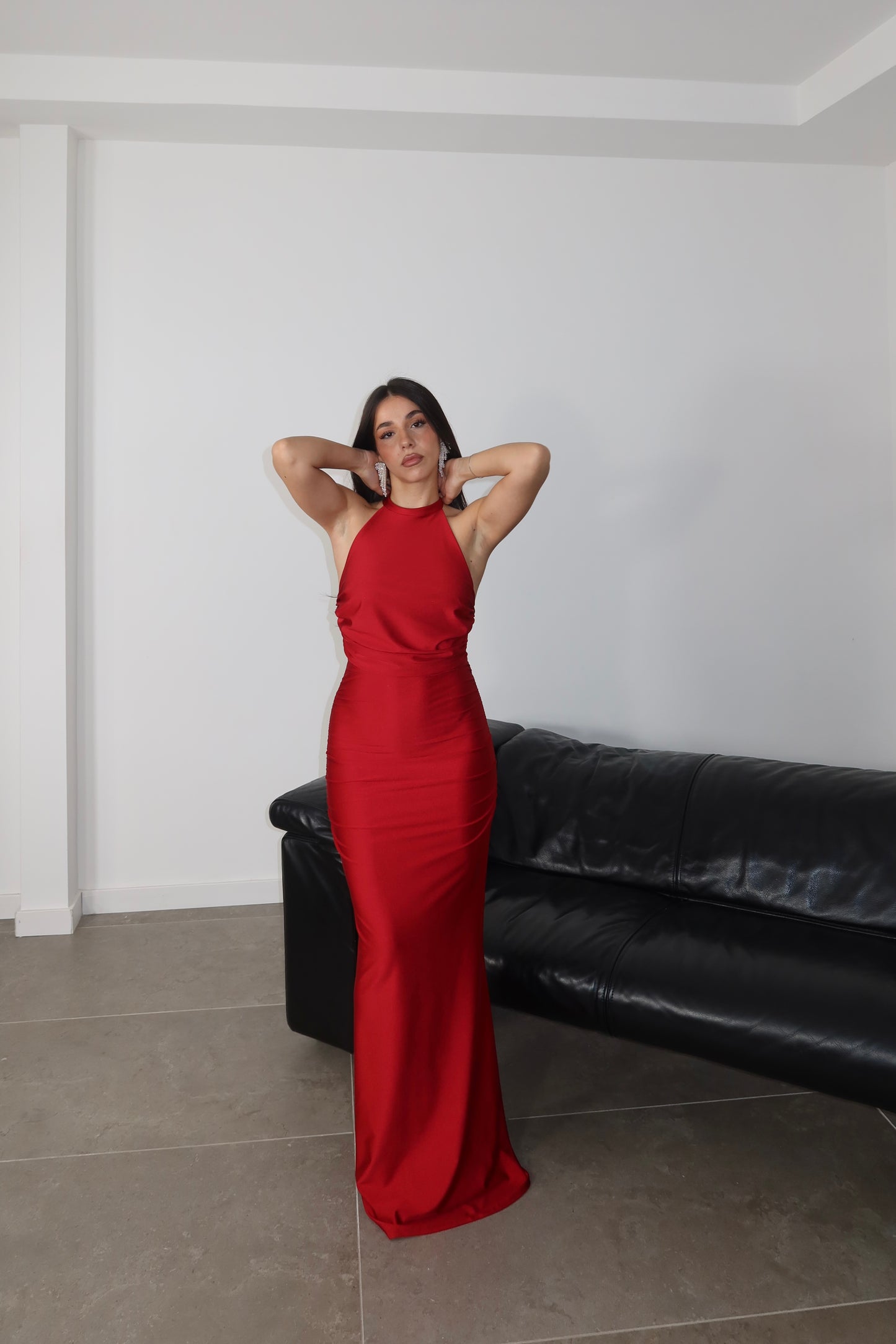 LongDress FINESSE rosso