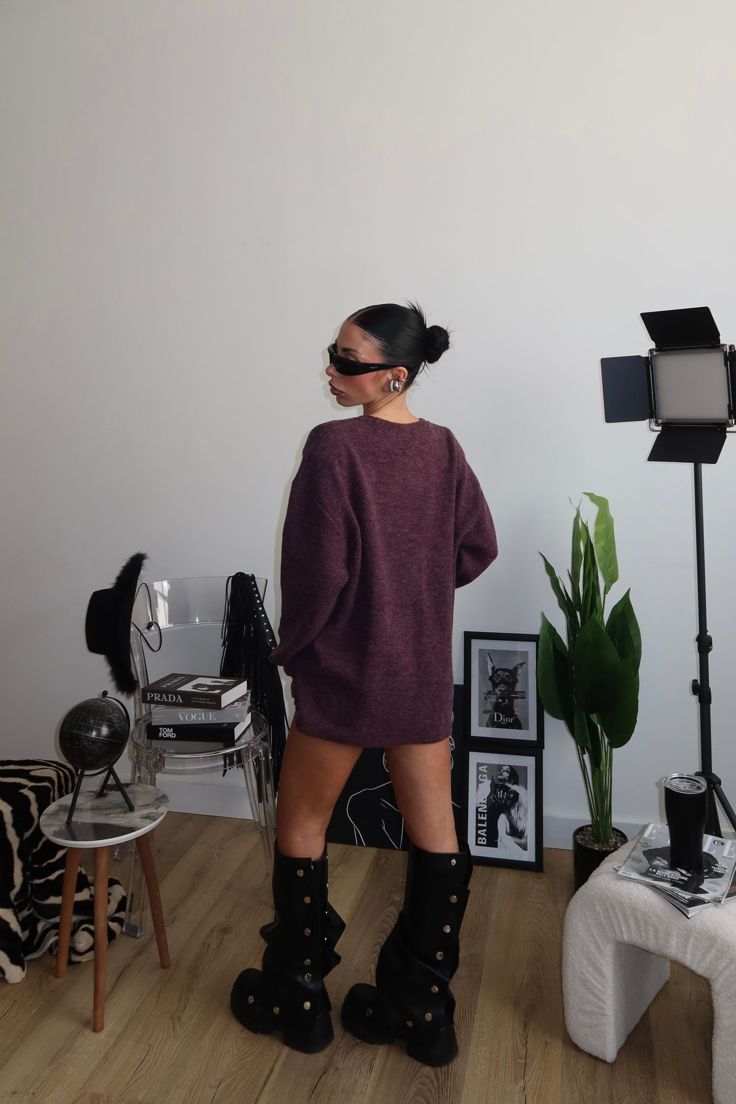 Maglione MAYFIELD viola