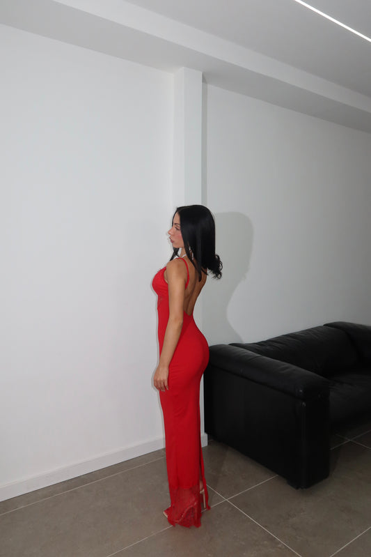 LongDress CLARISSA rosso