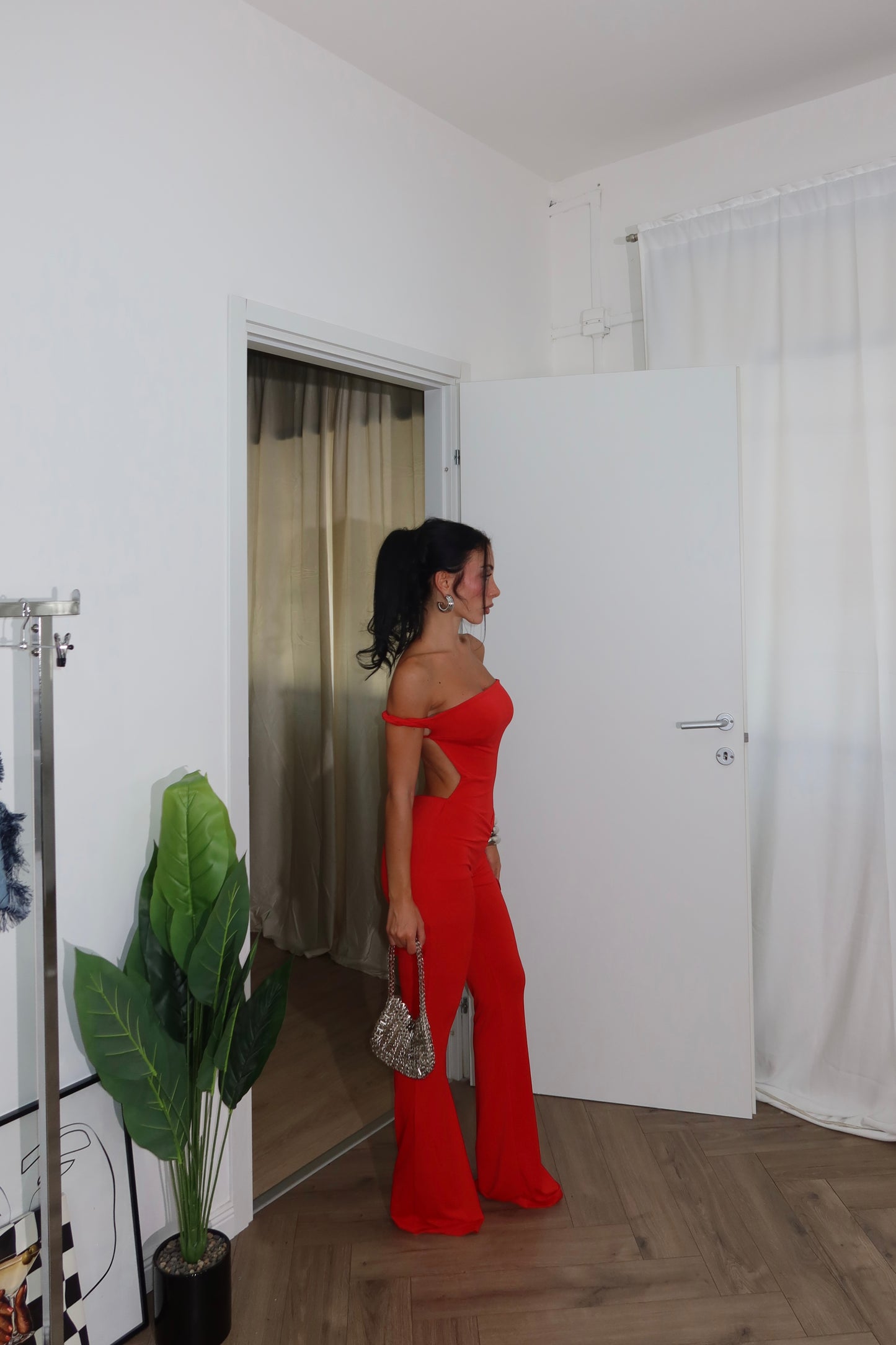 Jump BRAID BACK rosso