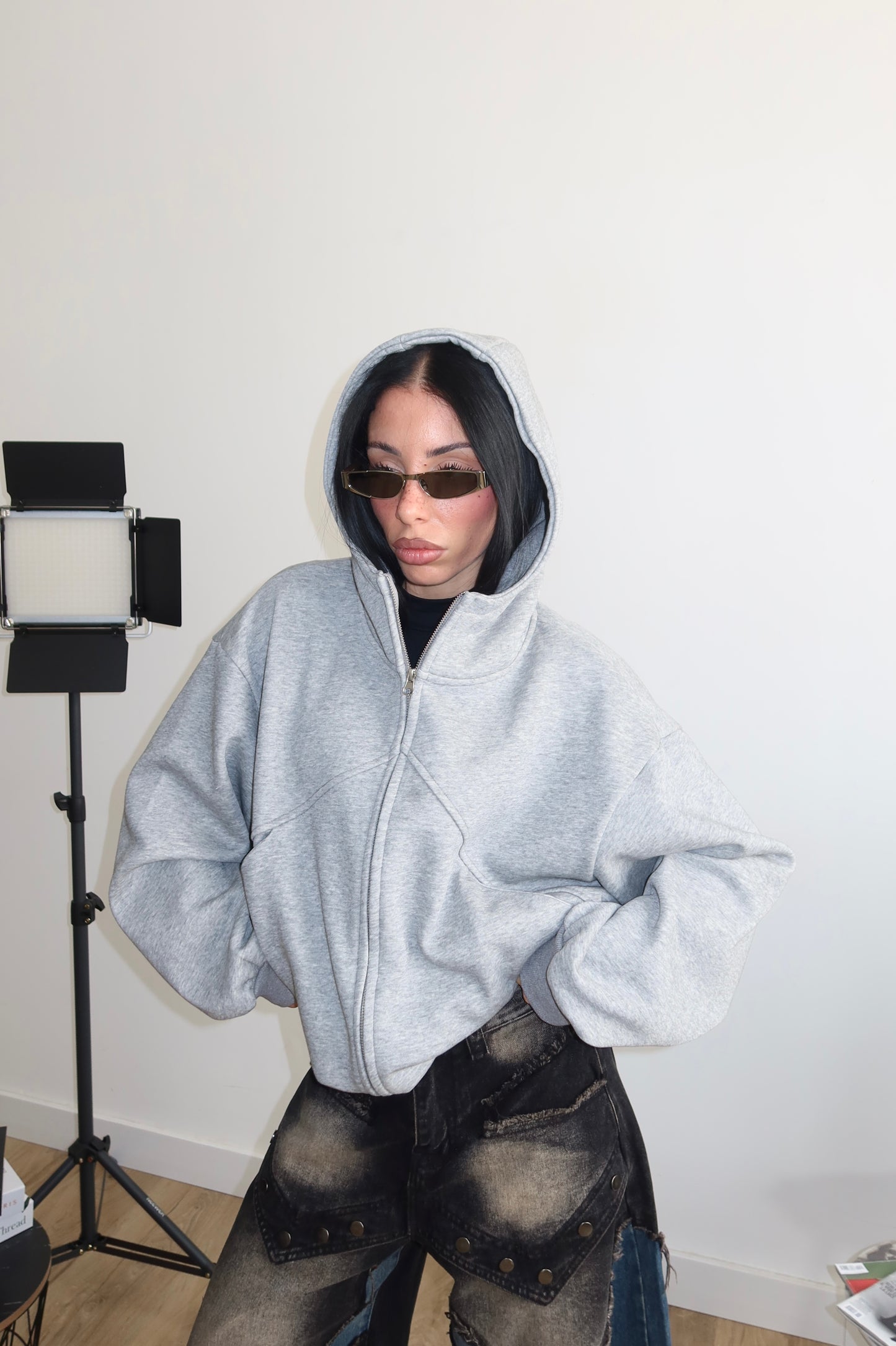 Felpa PRINCETON grigia