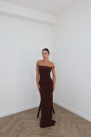 LongDress DON’T CARE choco