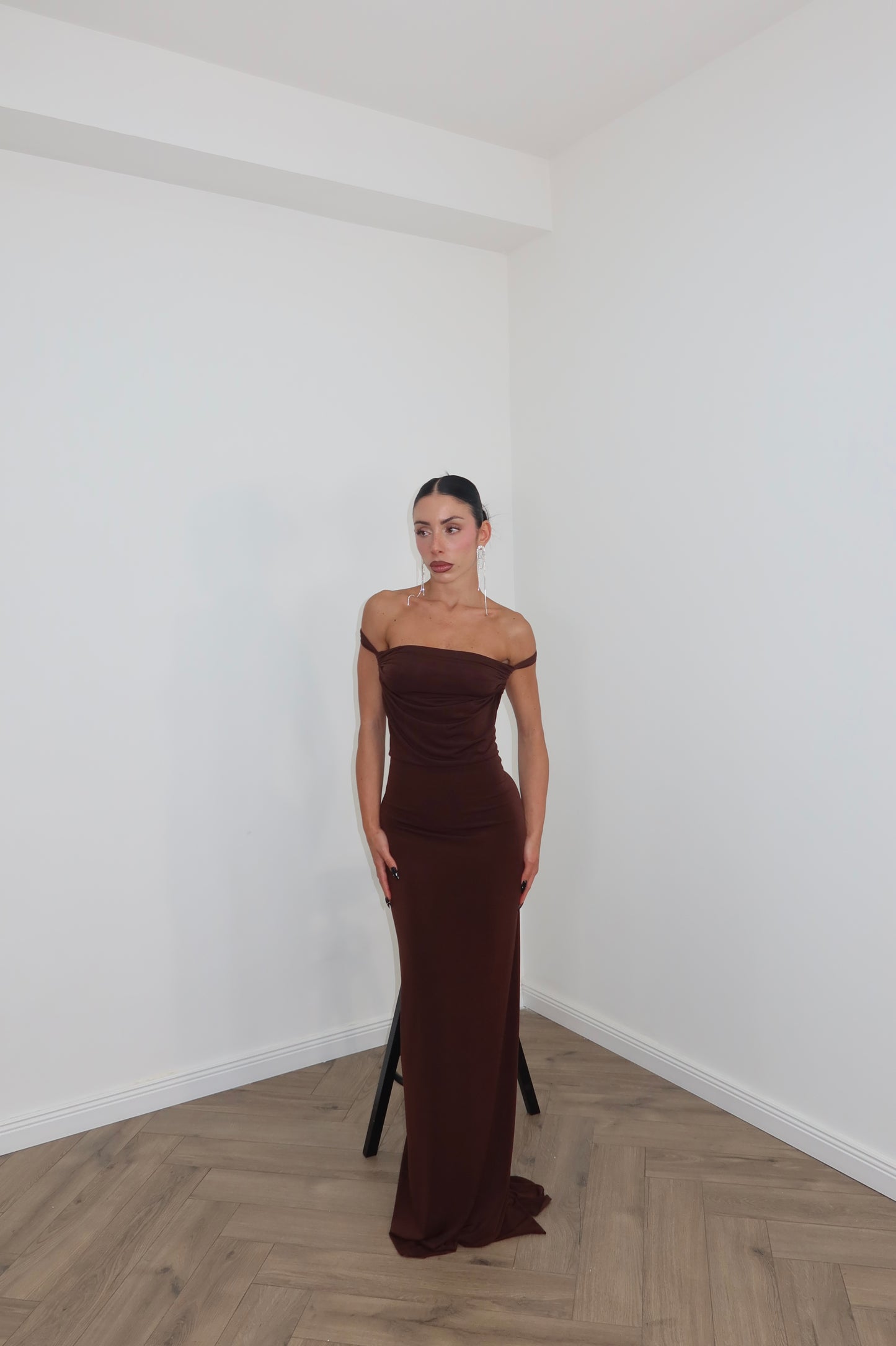 LongDress DON’T CARE choco