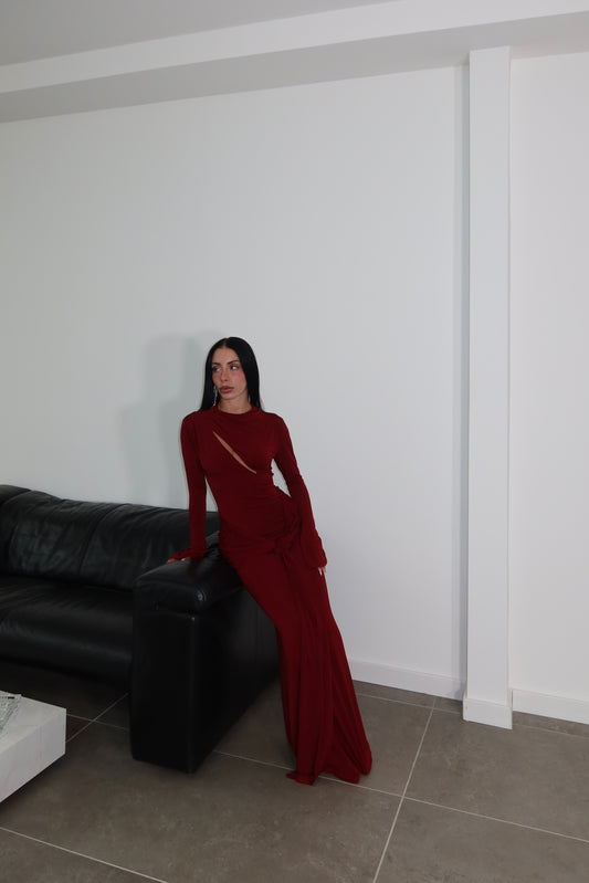 LongDress SCAR bordeaux