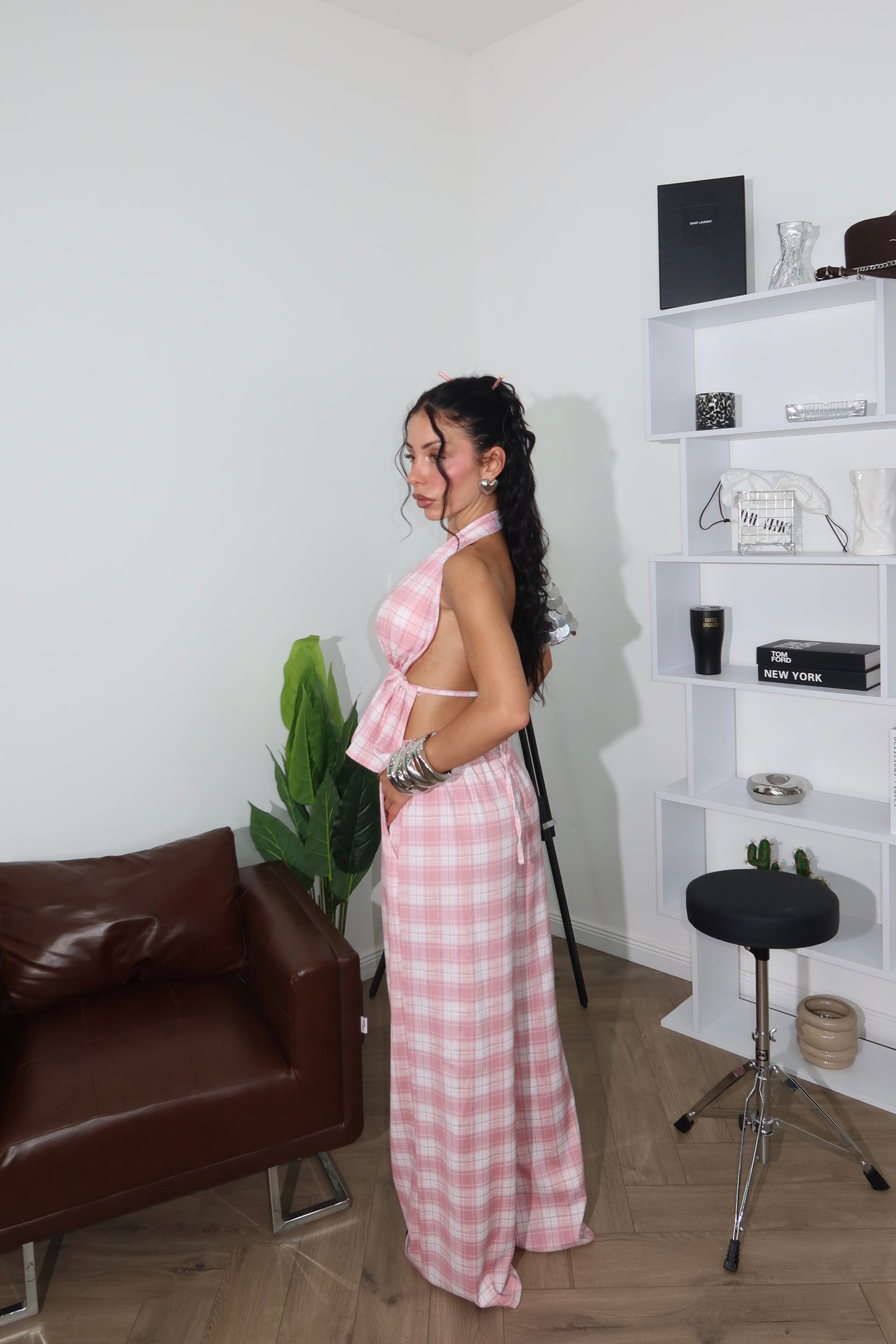 Cordset QUADRI rosa