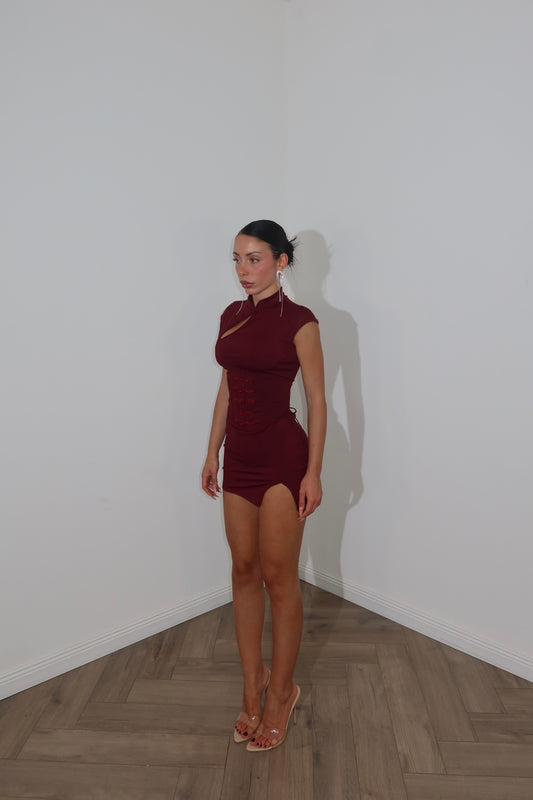 MiniDress MANILA wine