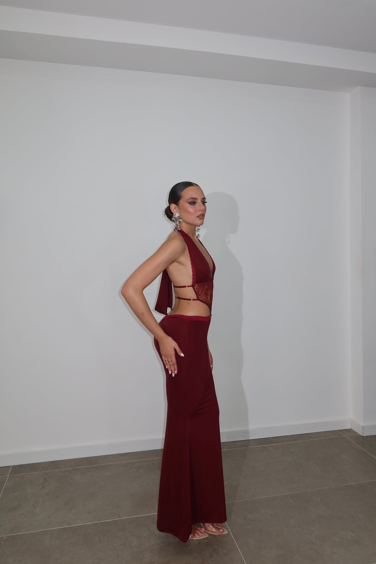 LongDress HILARY bordeuax