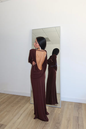 LongDress MIDORI choco