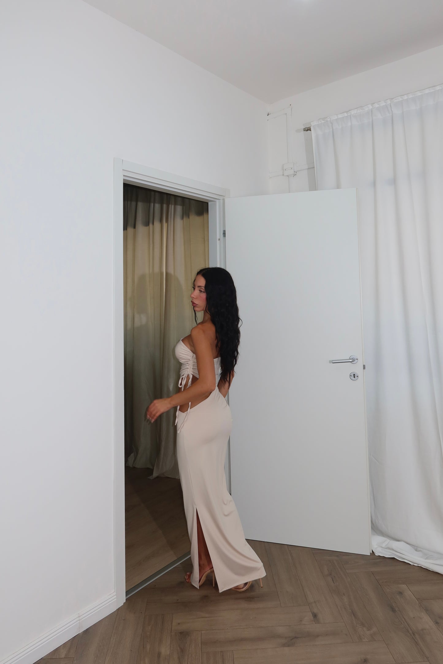 LongDress APERTURA beige