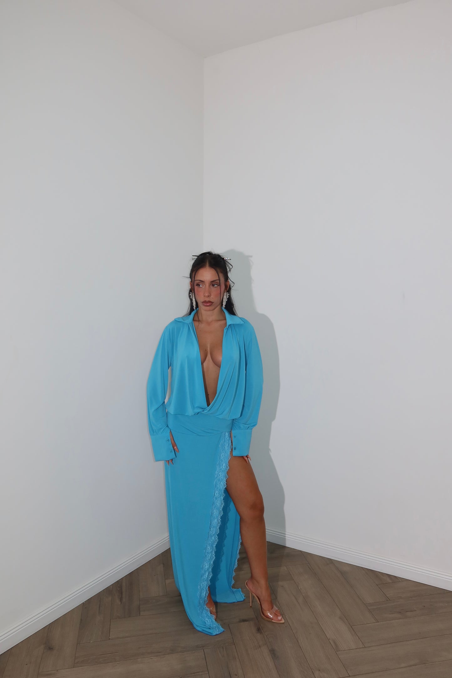 LongDress VICTORIA 2.0 azzurro