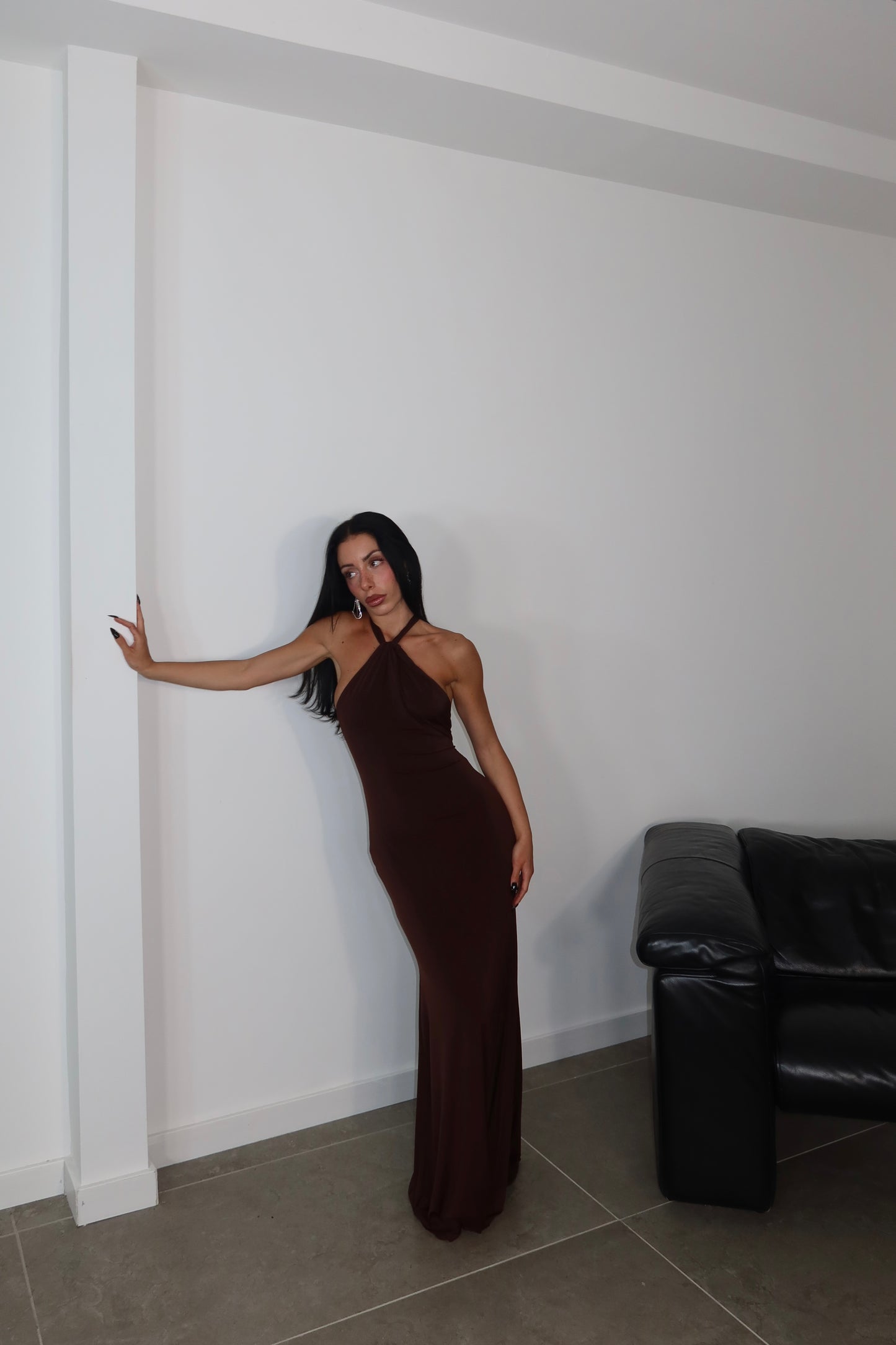 LongDress ROSALÌA choco