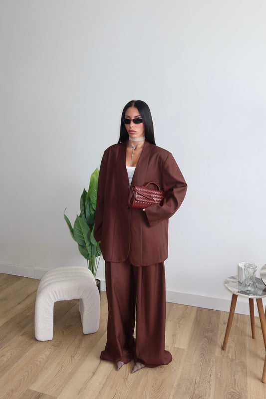 Tailleur HARVEY prugna