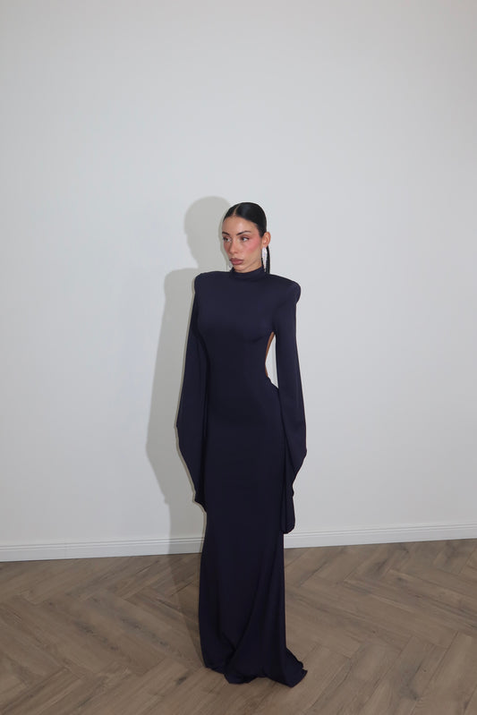 LongDress MORTISIA blu