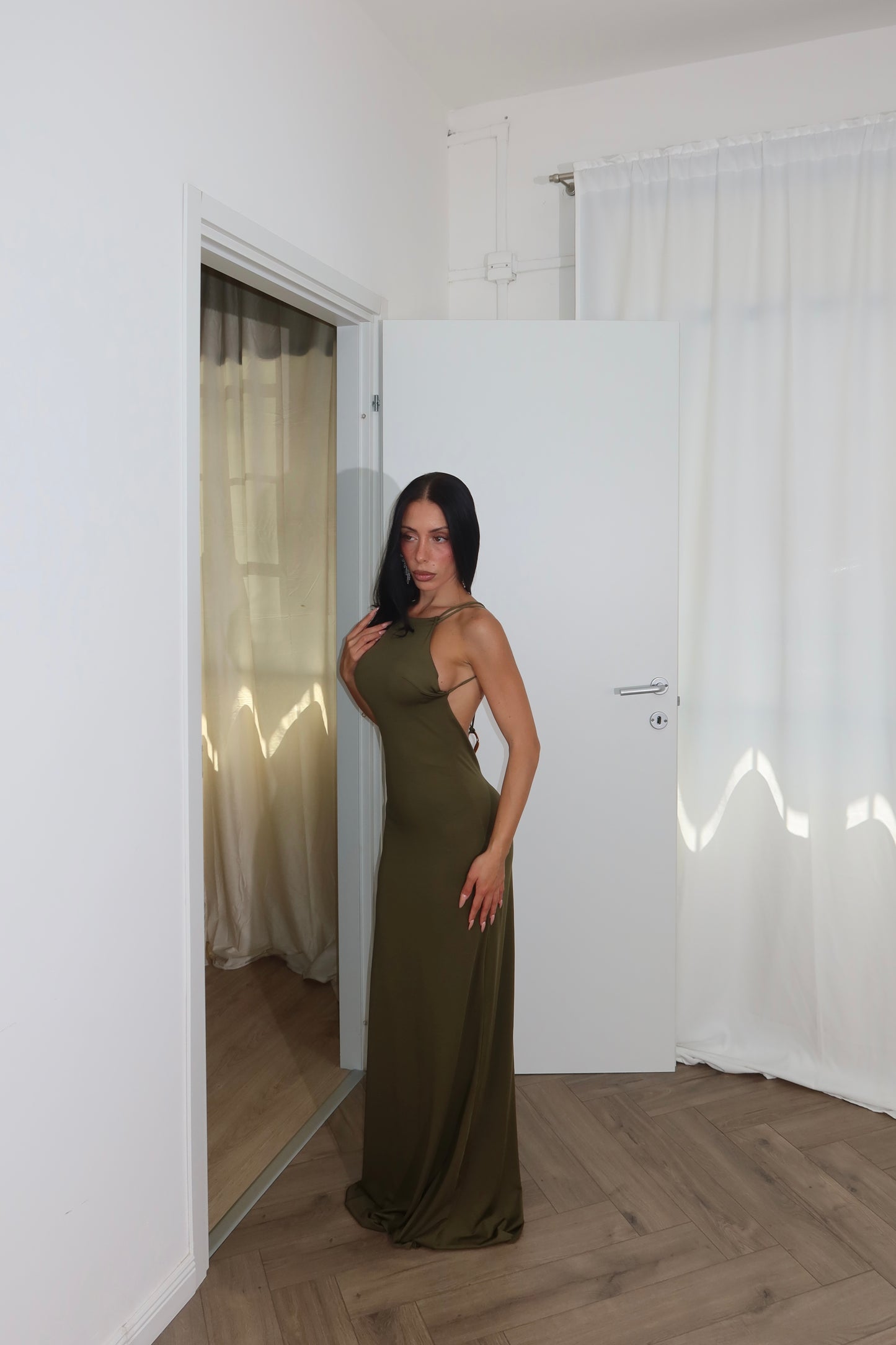 Longdress GOLD RING verde