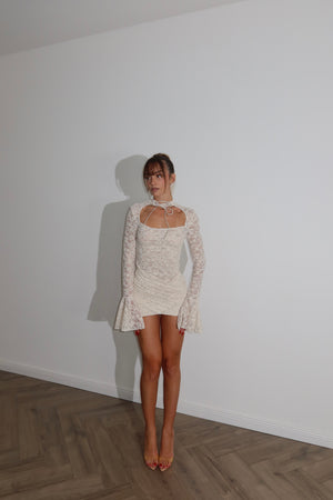 MiniDress OLIVIA beige