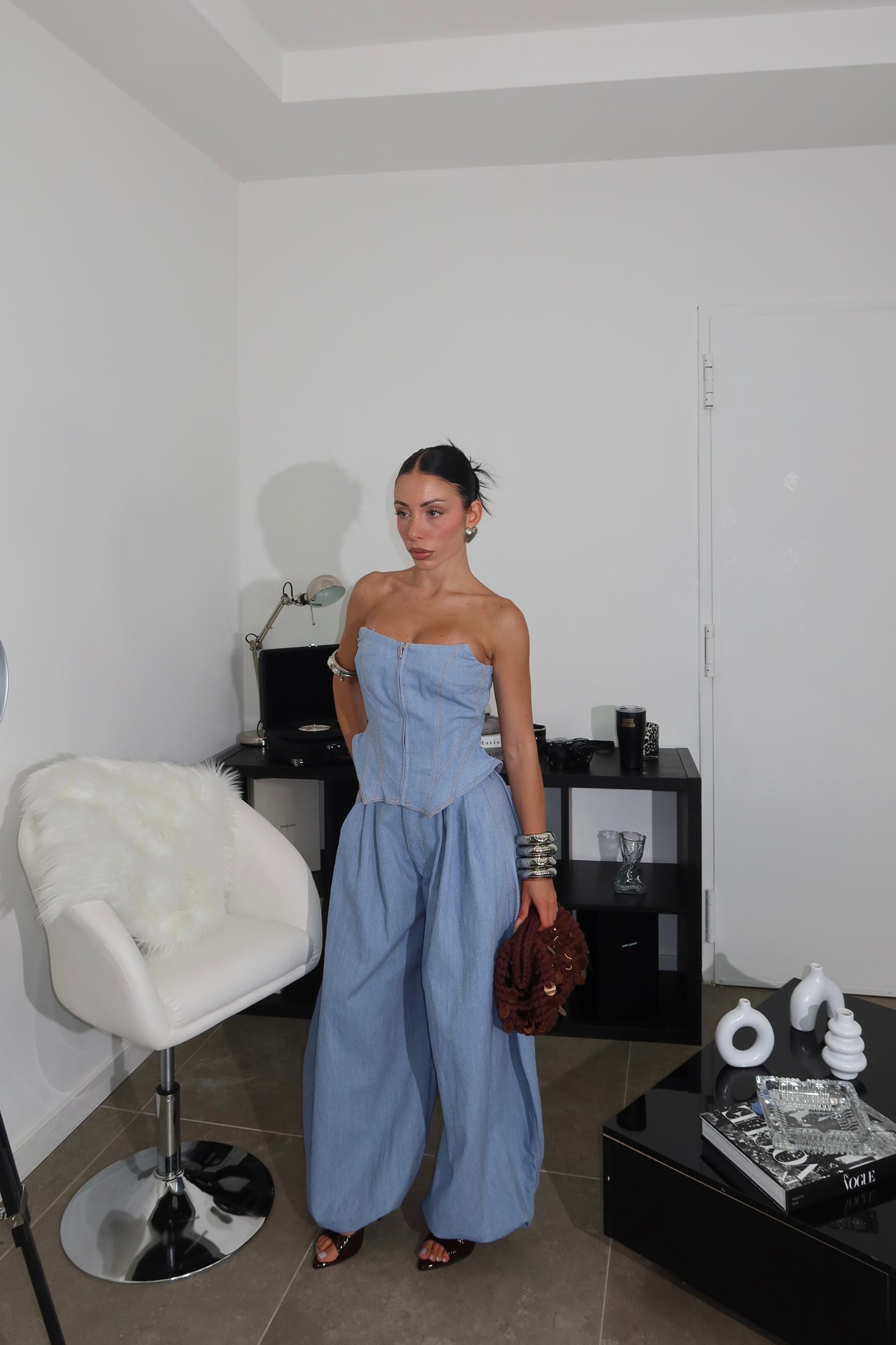 Cordset SELF LOVE light denim