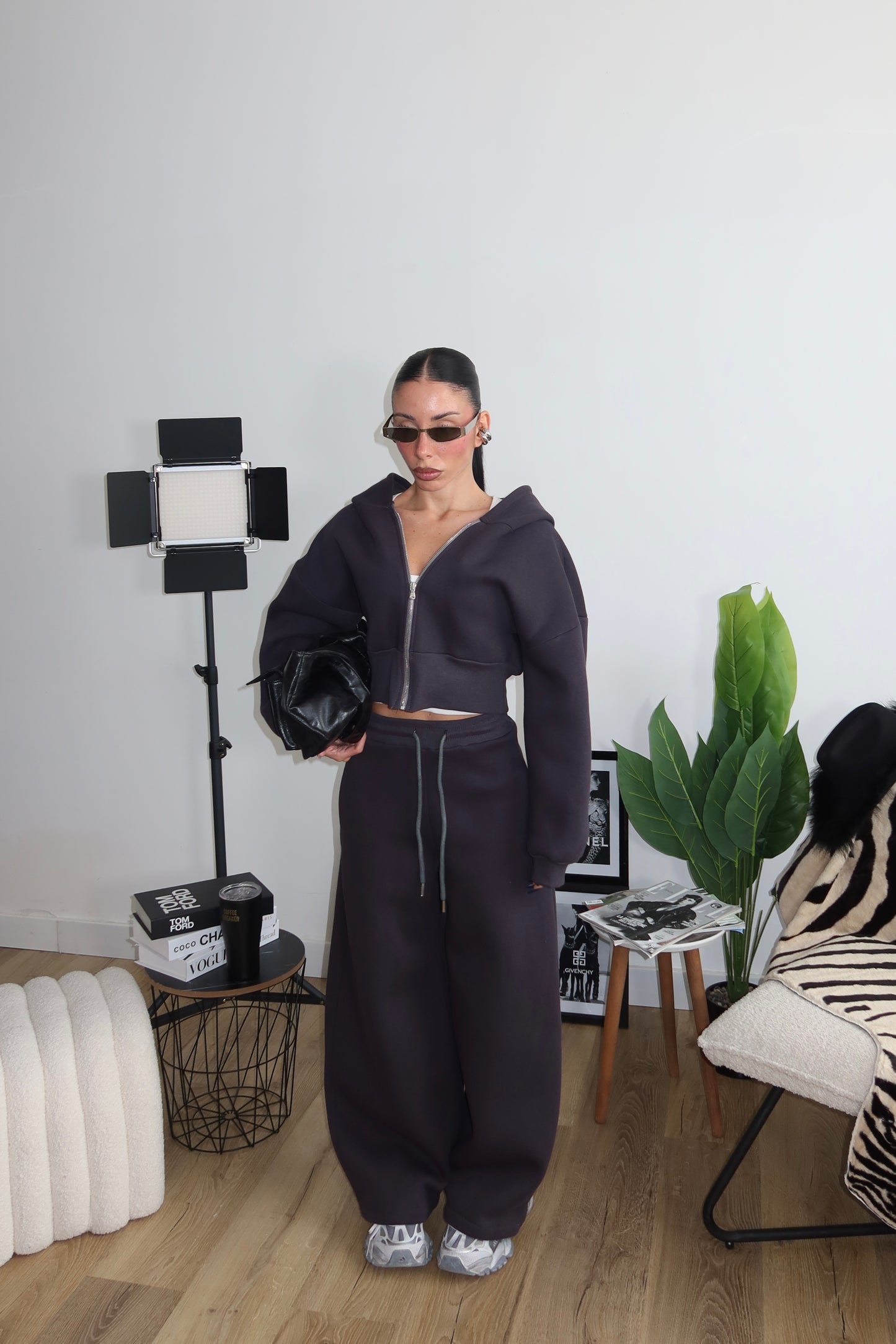 Cordset OWENS dark grey