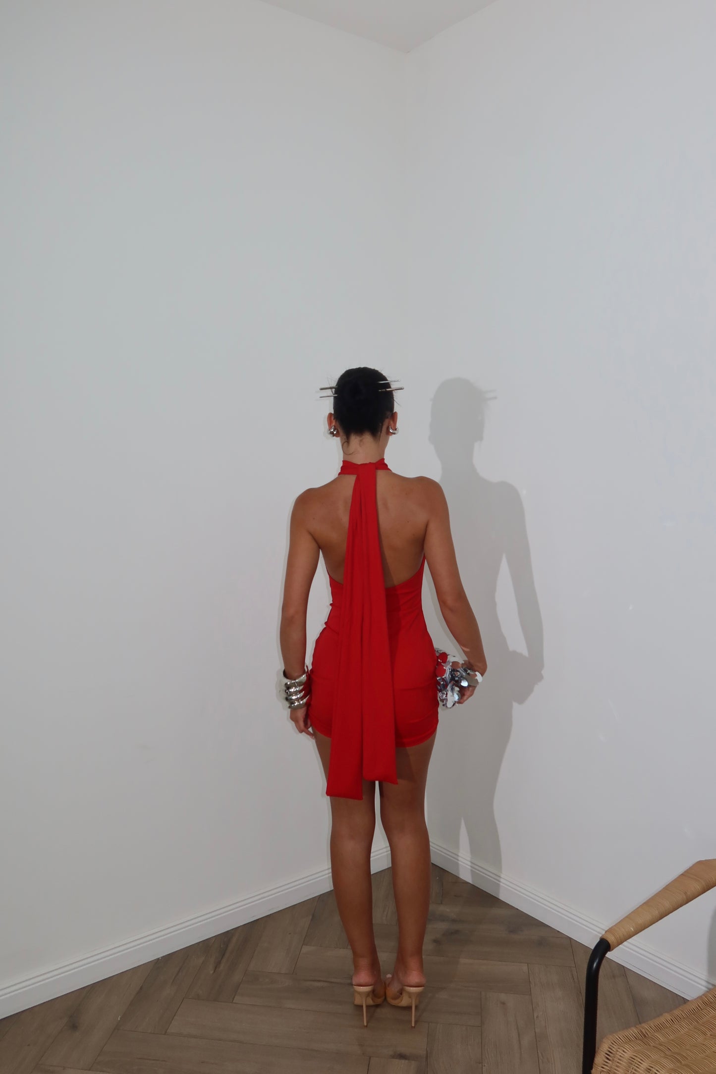 MiniDress AMALIA rosso
