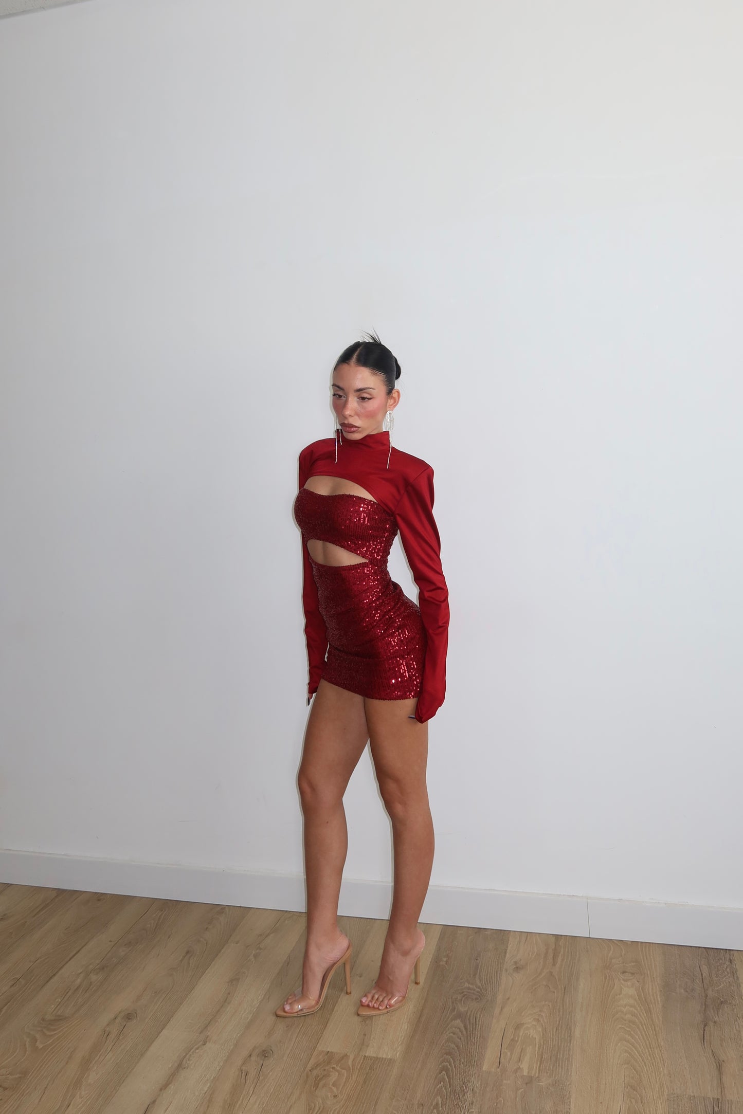 MiniDress SKYFALL bordeaux