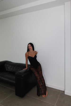 LongDress VELATO nero