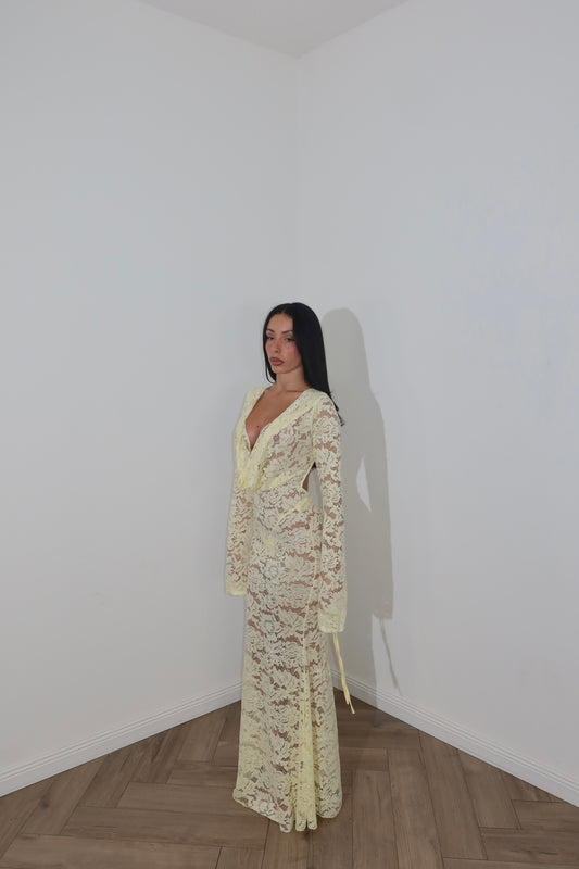 LongDress BENIDORM giallo