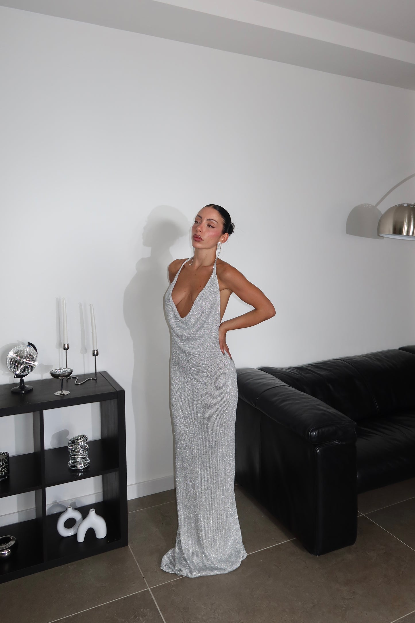 LongDress SA CALETA argento