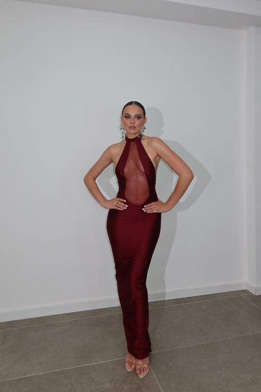 LongDress OPRAH bordeuax