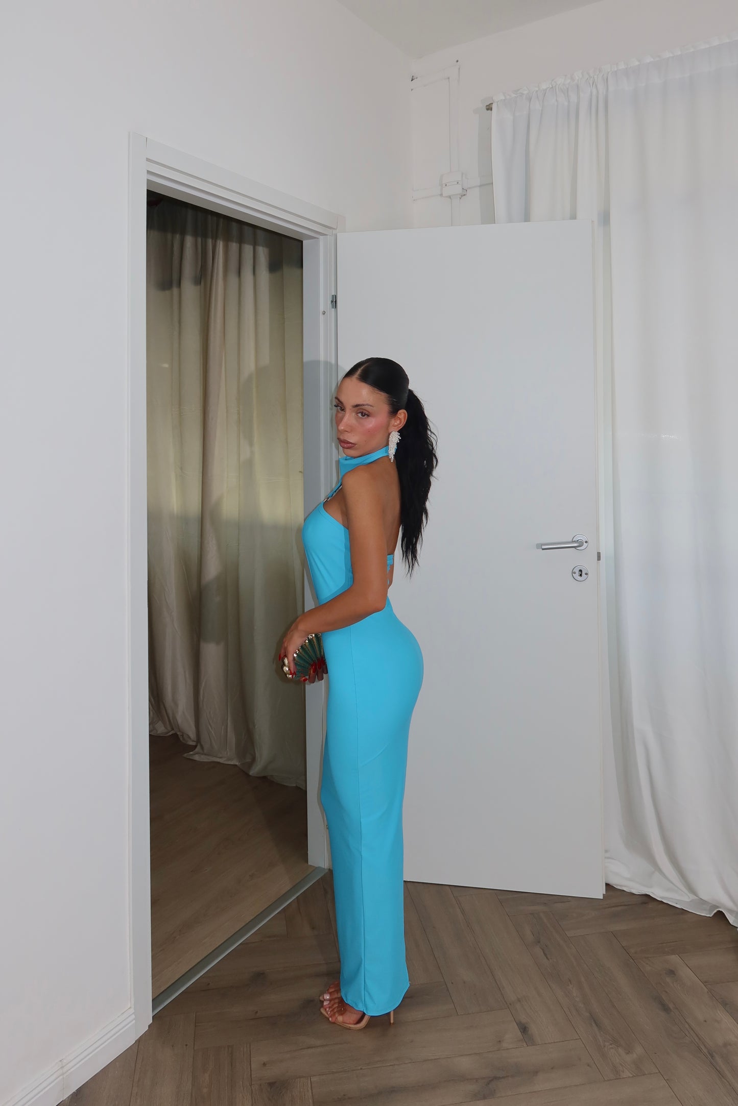 Longdress SHELBY turchese