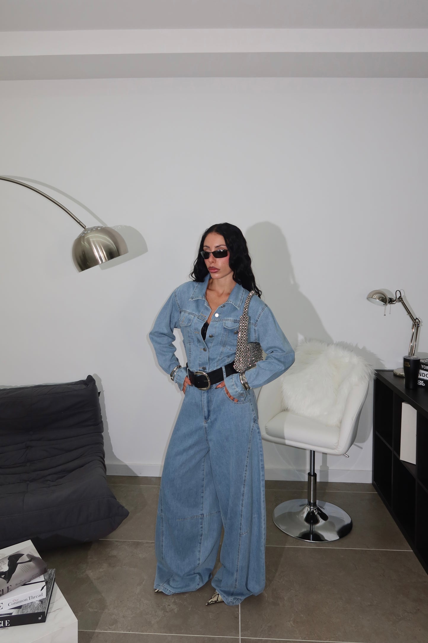 Cordset OFFICE denim