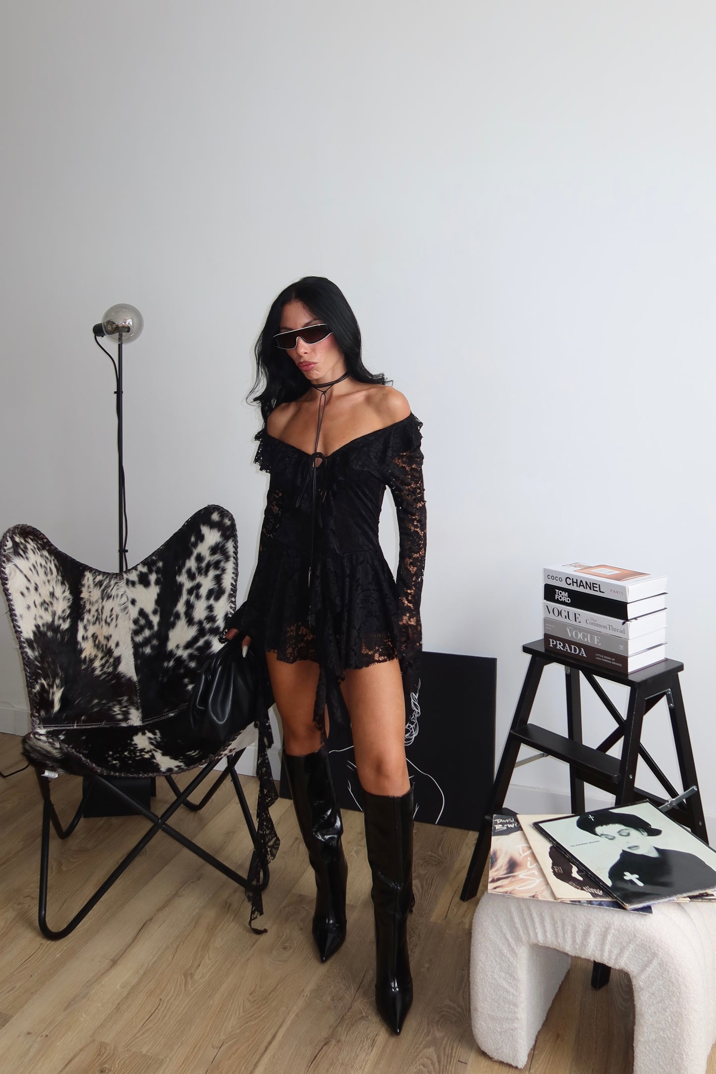 MiniDress MILDRED nero