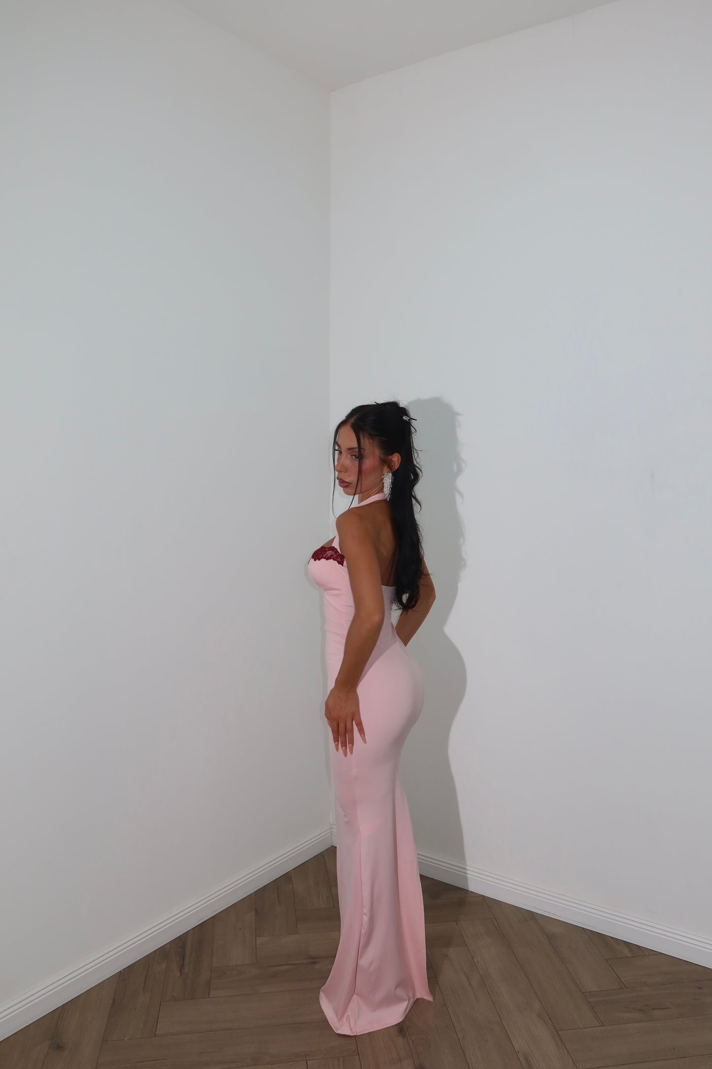 Longdress BERNADETTE PIZZO rosa